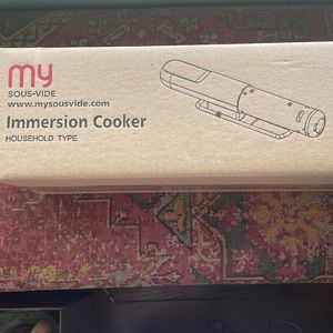 My Sous-Vide Immersion Cooker New In Box
